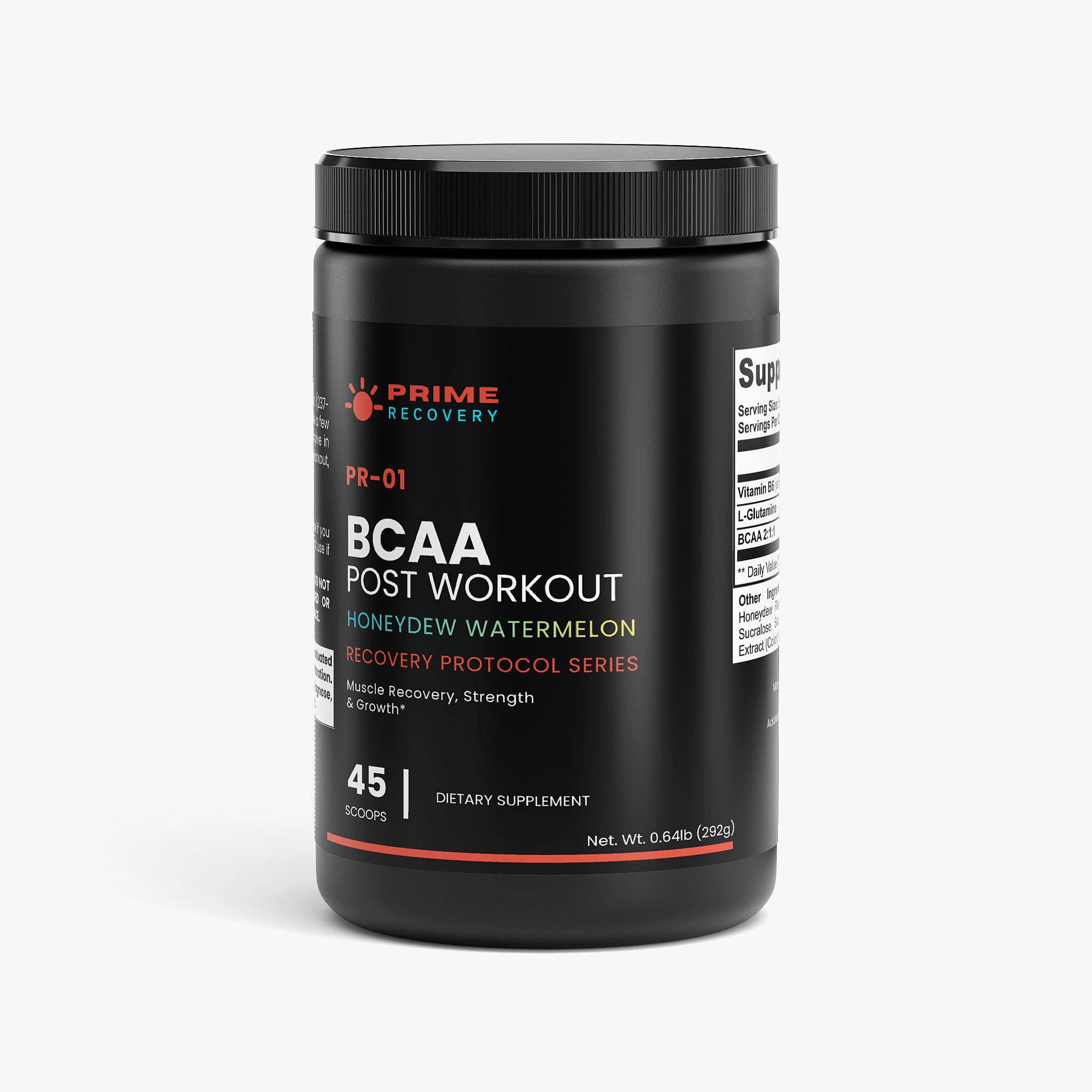 BCAA Post Workout Powder (Honeydew/Watermelon)