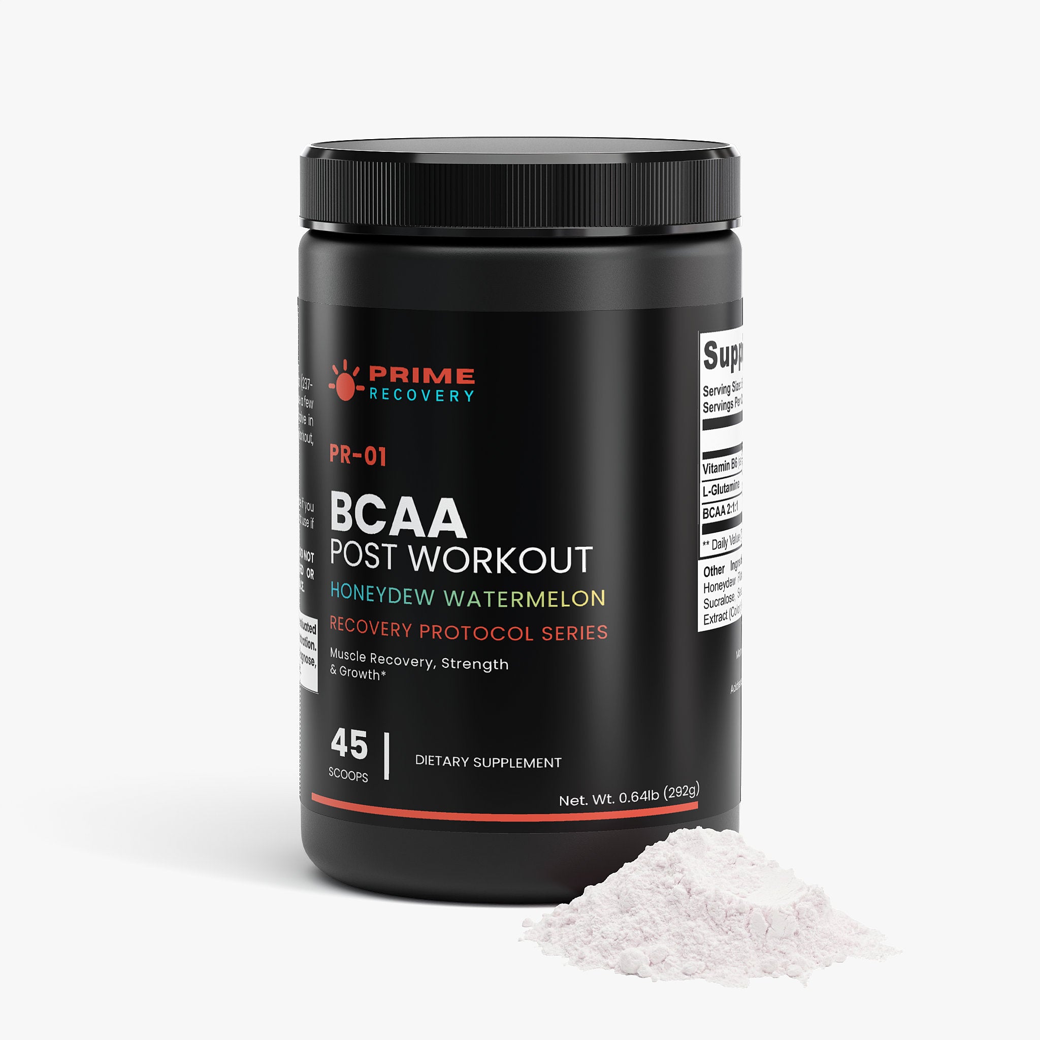 BCAA Post Workout Powder (Honeydew/Watermelon)