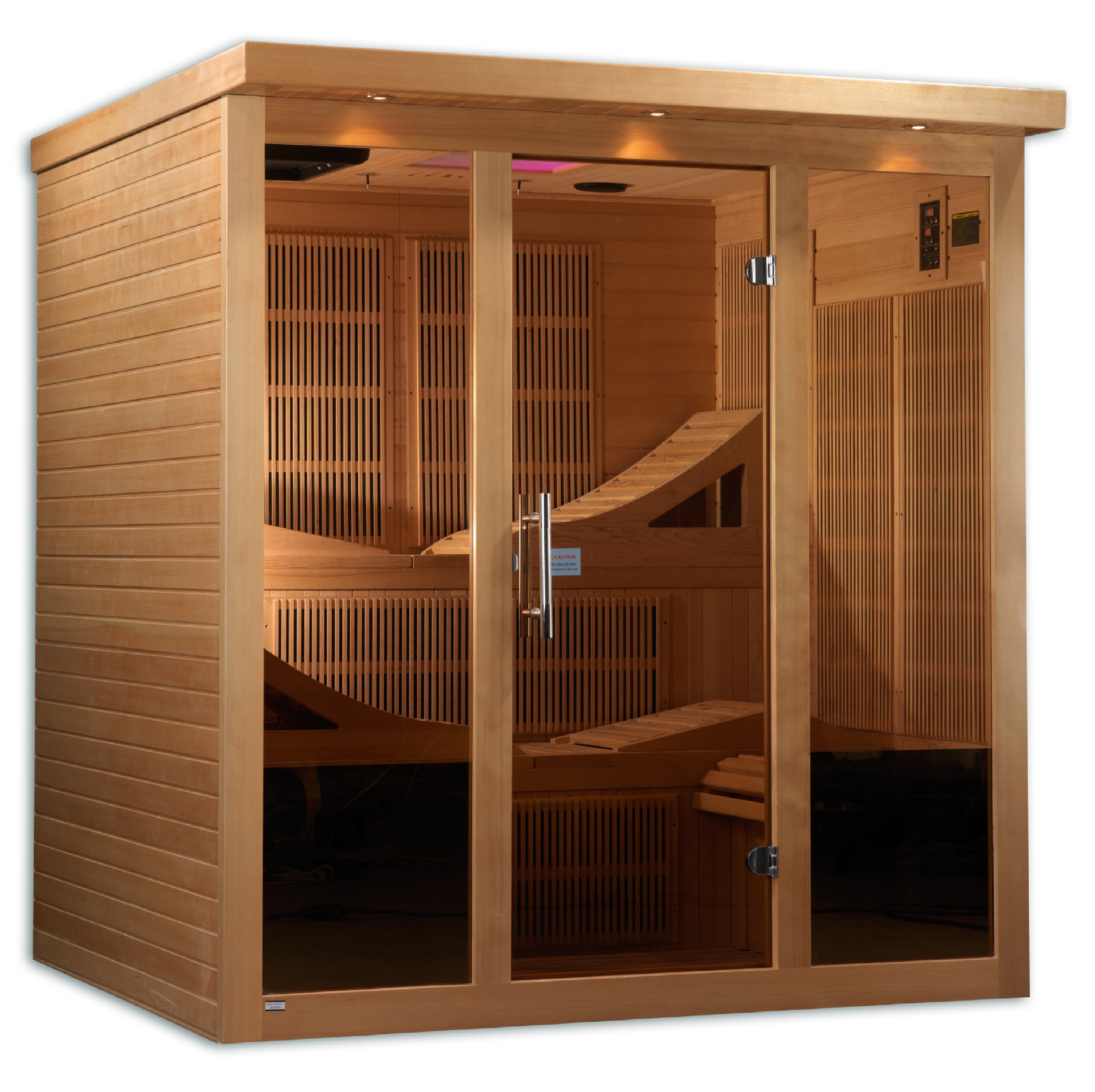 Golden Designs Monaco 6-person PureTech™ Infrared Sauna