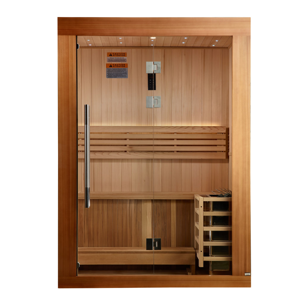 Golden Designs "Sundsvall Edition" 2 Person Traditional Sauna
