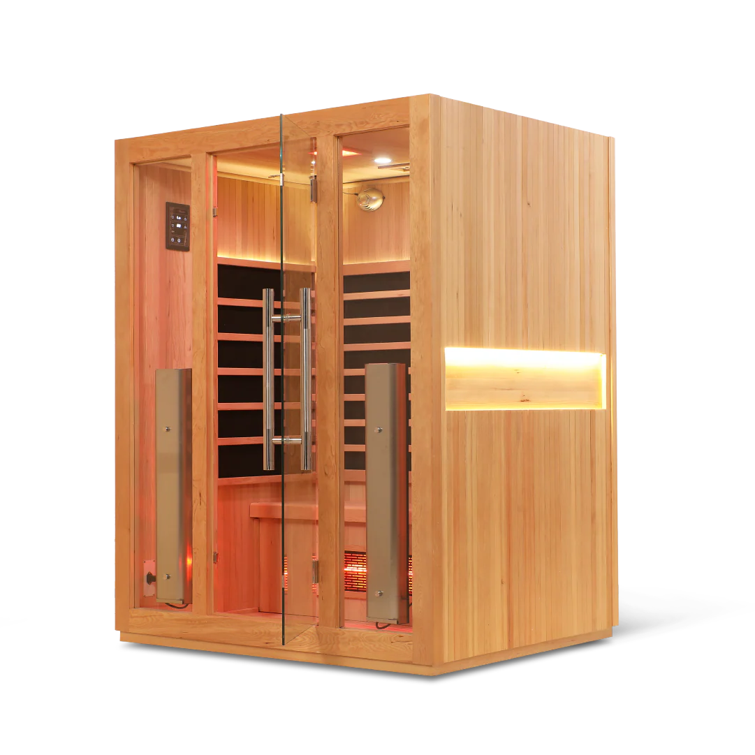 HealthSmart 3 Person Full Spectrum "Smart" WIFI Infrared Sauna