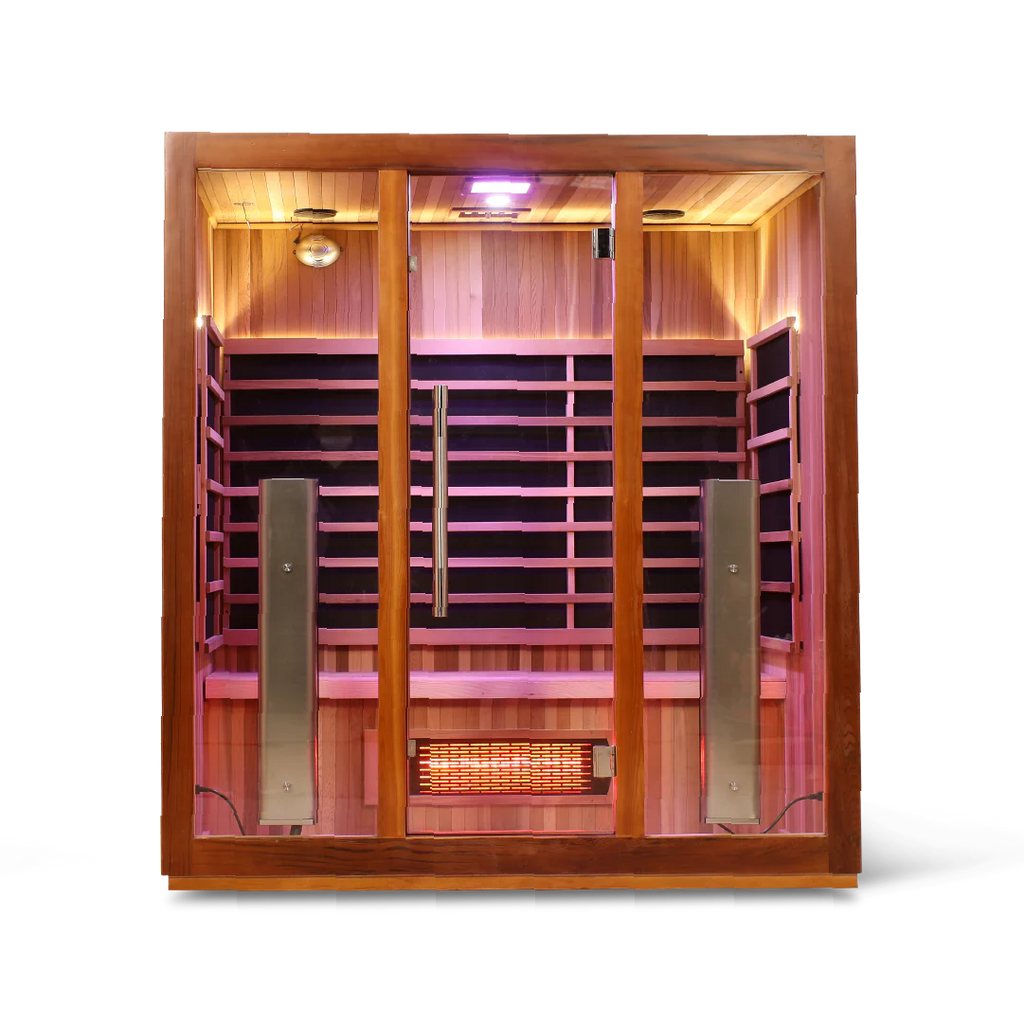 HealthSmart 4 Person Full Spectrum "Smart" WIFI Infrared Sauna