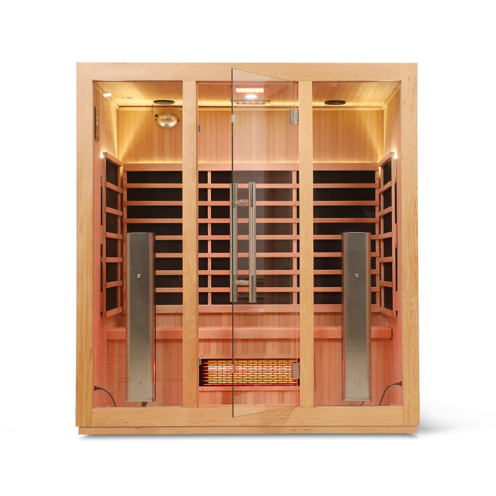 HealthSmart 4 Person Full Spectrum "Smart" WIFI Infrared Sauna