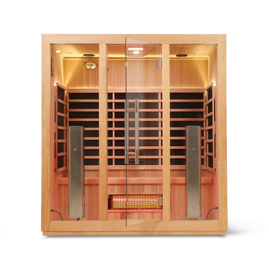 HealthSmart 4 Person Full Spectrum "Smart" WIFI Infrared Sauna