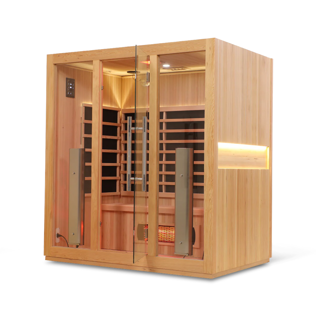 HealthSmart 4 Person Full Spectrum "Smart" WIFI Infrared Sauna