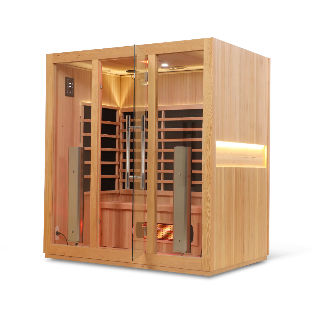 HealthSmart 4 Person Full Spectrum "Smart" WIFI Infrared Sauna