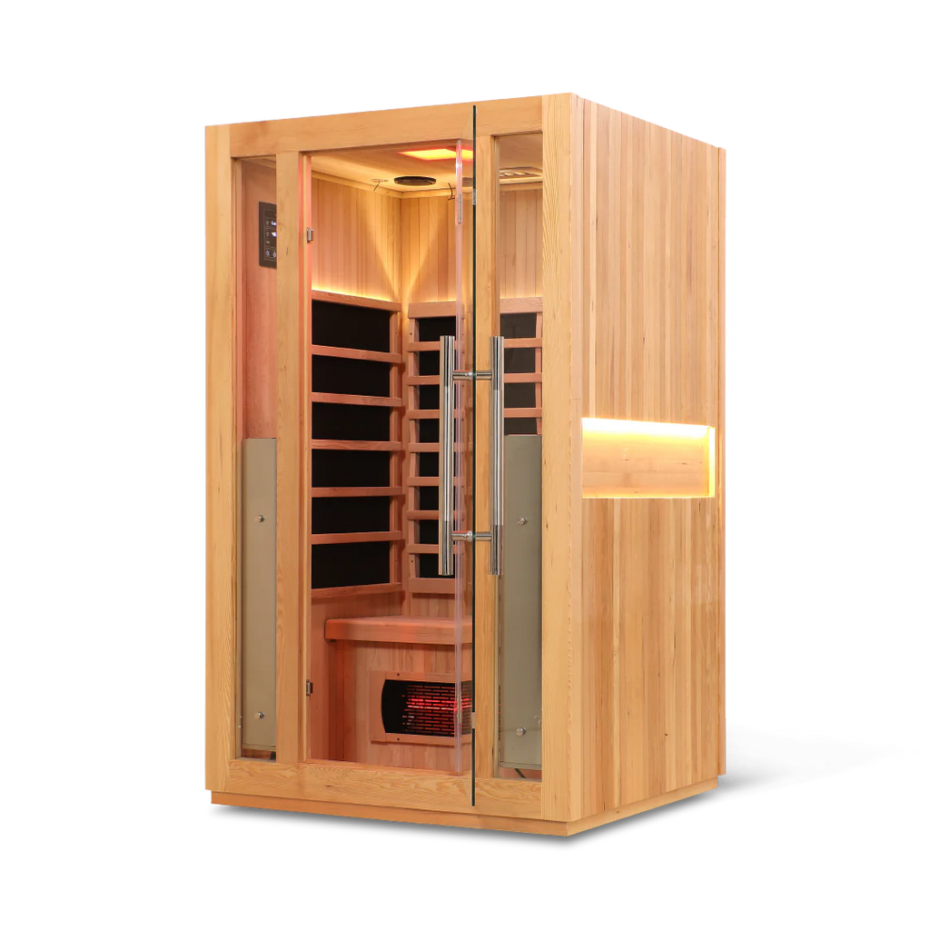 HealthSmart 2 Person Full Spectrum "Smart" Wi-Fi Infrared Sauna