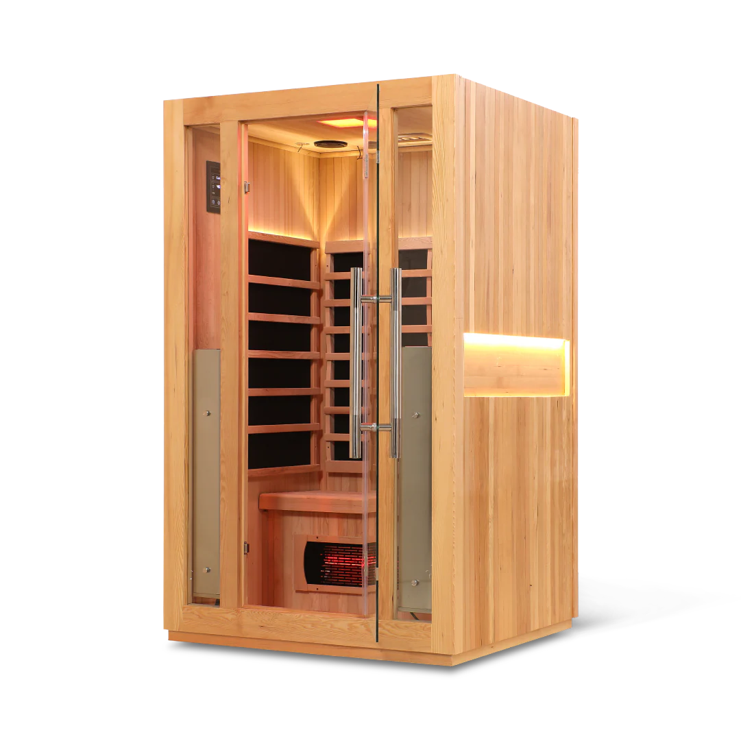 HealthSmart 2 Person Full Spectrum "Smart" Wi-Fi Infrared Sauna