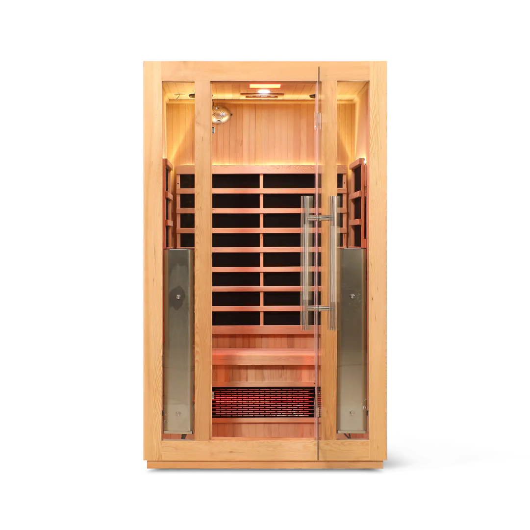 HealthSmart 2 Person Full Spectrum "Smart" Wi-Fi Infrared Sauna