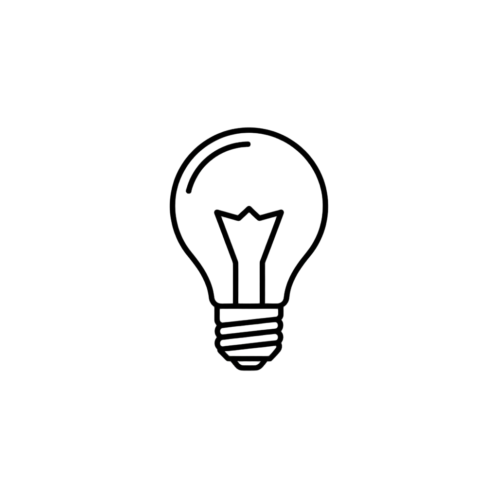 icon lightbulb